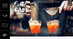 Desktop Screenshot of ernstcafe.net